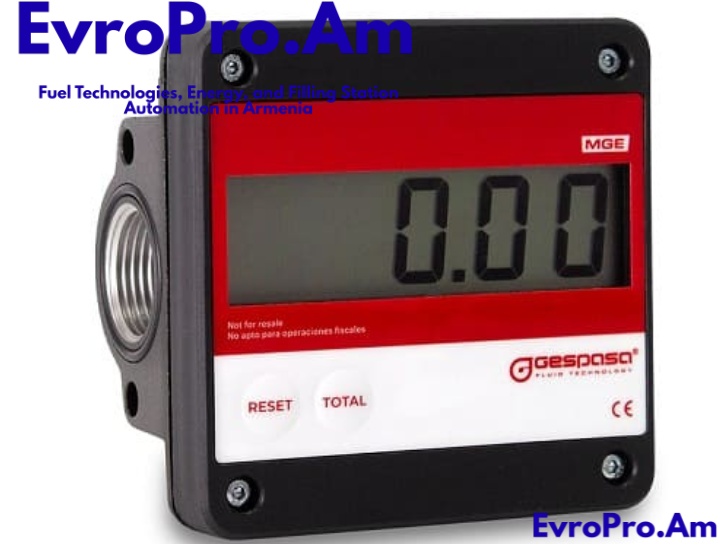 Gespasa MGE-110՝ դիզելային վառելիքի/յուղի  հաշվիչ, 5–110 լ/րոպե