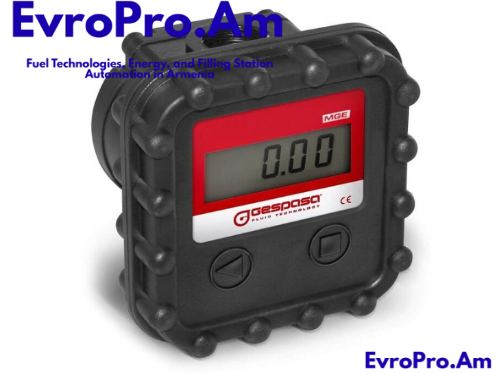 Gespasa MGE 40 դիզելային վառելիքի և յուղի հաշվիչ, 2–40 լ/րոպե