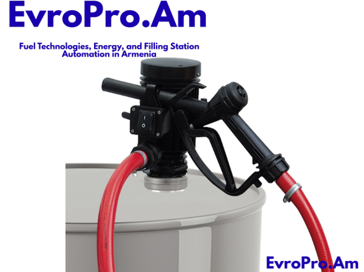 Piusi Pico 220 V – Տակառային կոմպլեկտ դիզելի, հակասառեցուցիչի և ջրի համար, 35 լ/րոպե