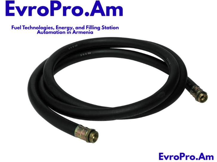 Վառելիքային խողովակ EvroPro 19 մմ (3/4"), սեղմված, 4 մետր