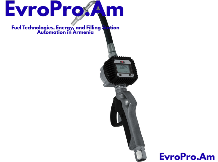 Piusi Easy K400 1/2" – Ատրճանակ էլեկտրոնային հաշվիչով յուղի համար (HP), 30 լ/րոպե